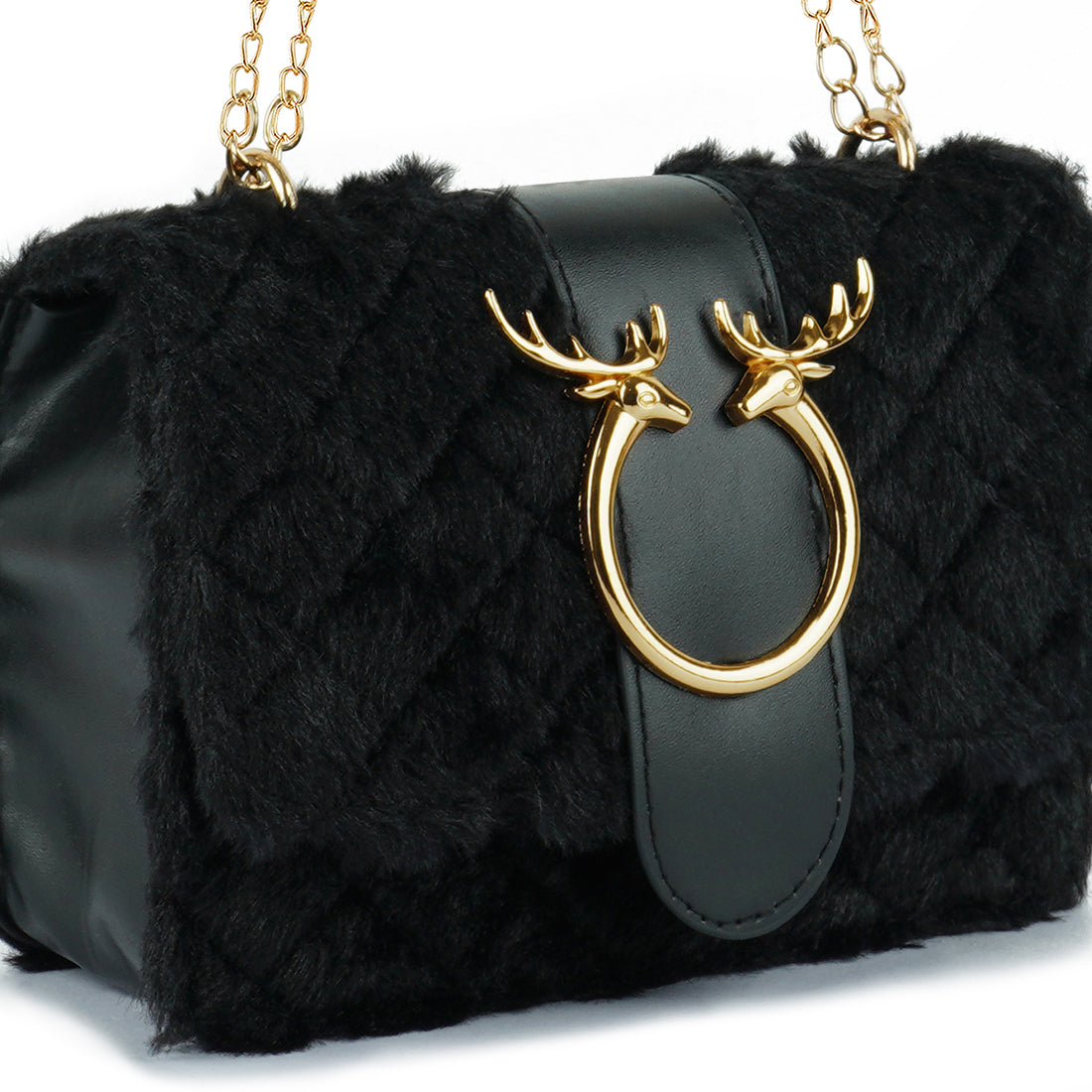 Furry Mini Sling Bag