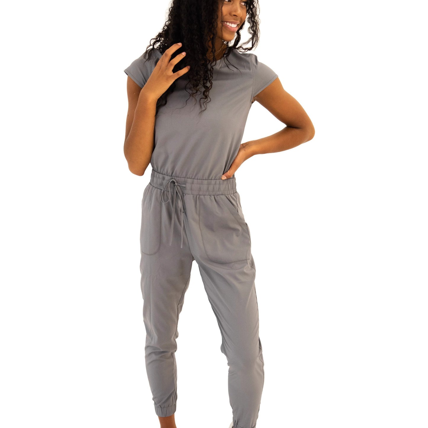 DT UNITY Jumpsuit in Cement