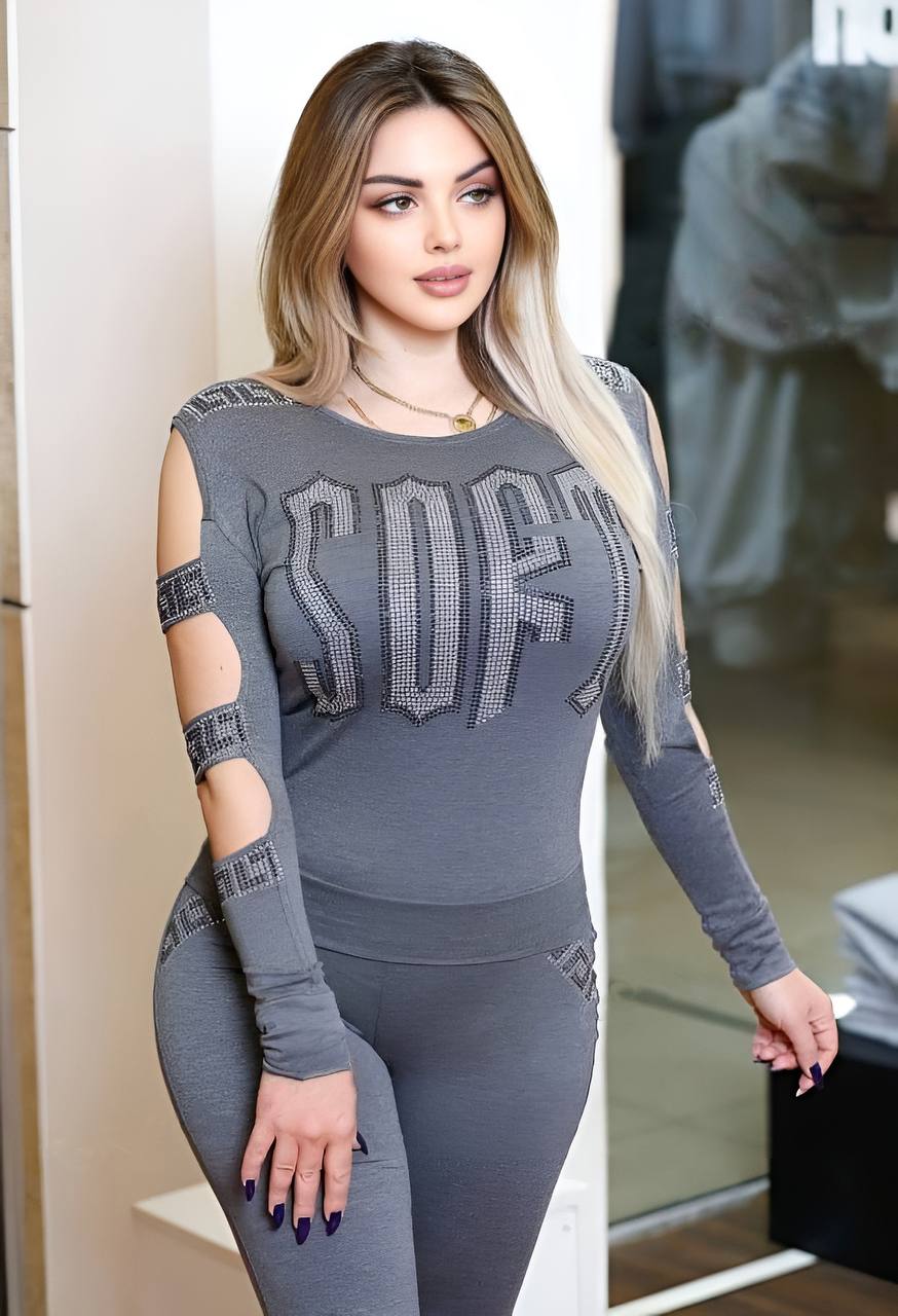 Cutout Long Sleeved Top & Leggings Set