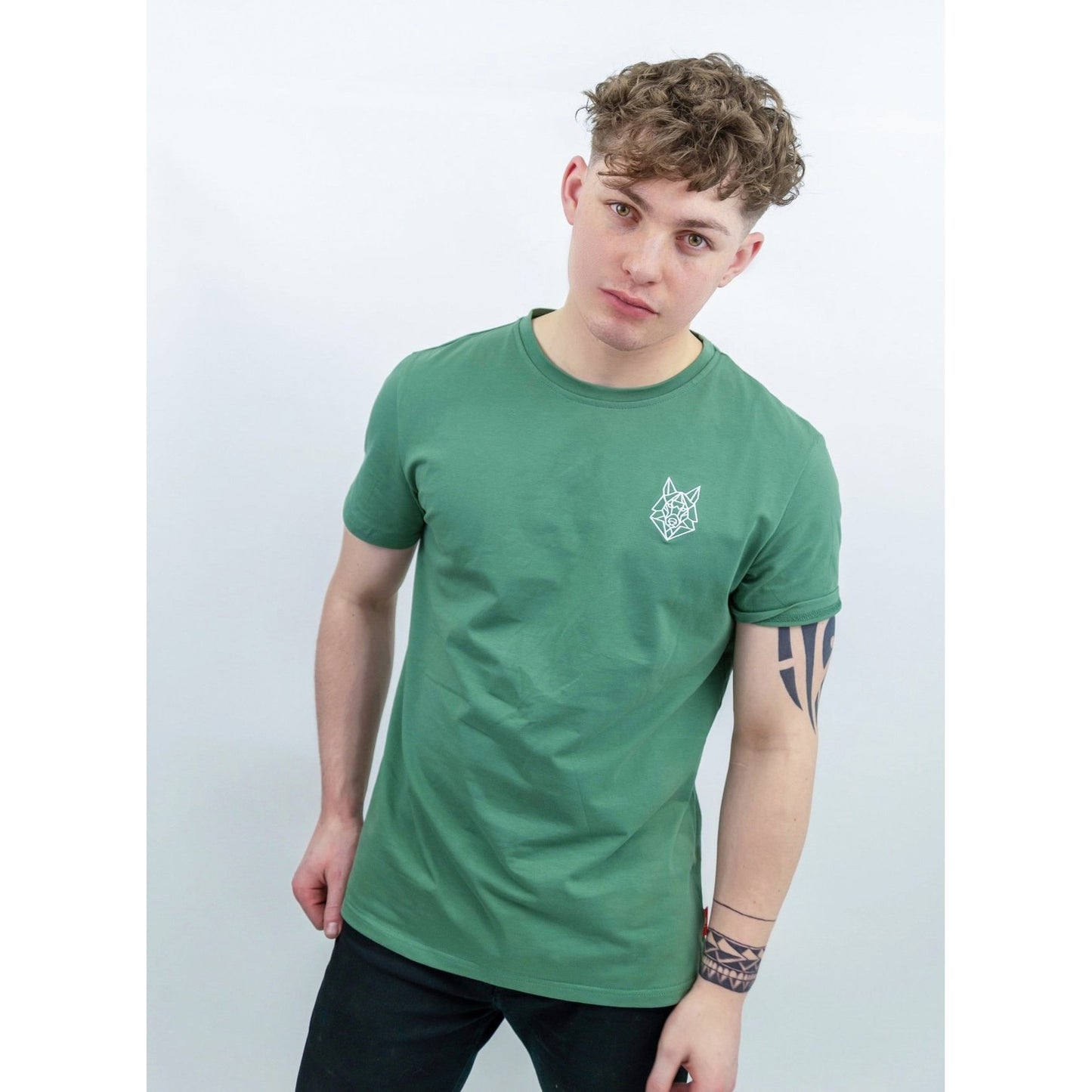 Signature Logo Green T-shirt