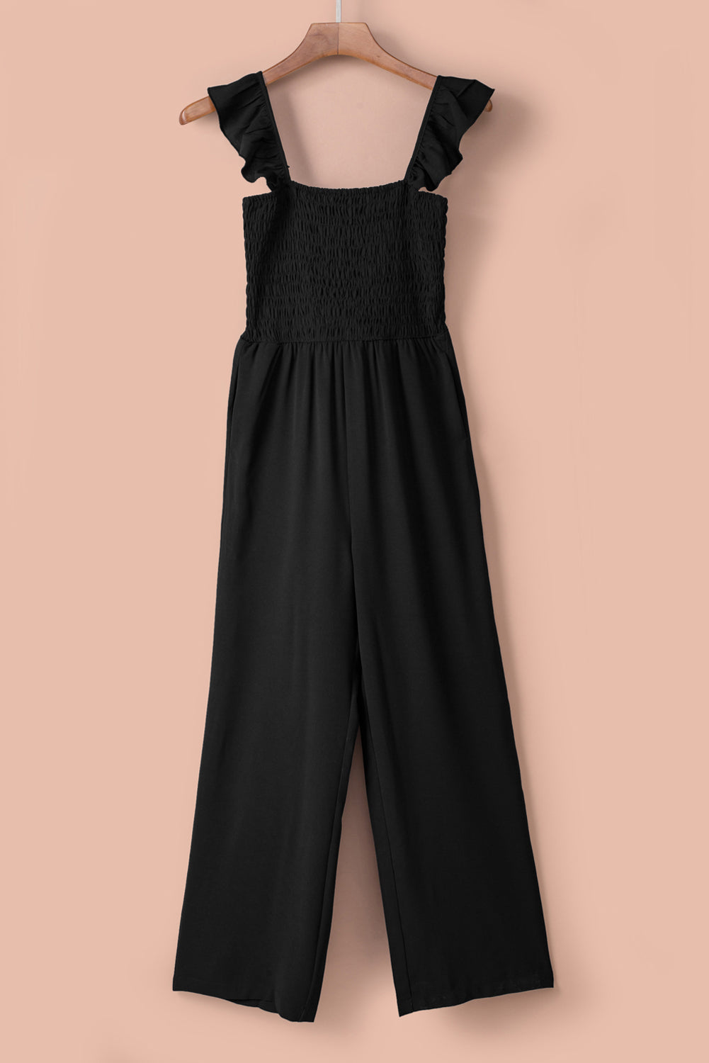 Classy Black Wide Leg Jumpsuit