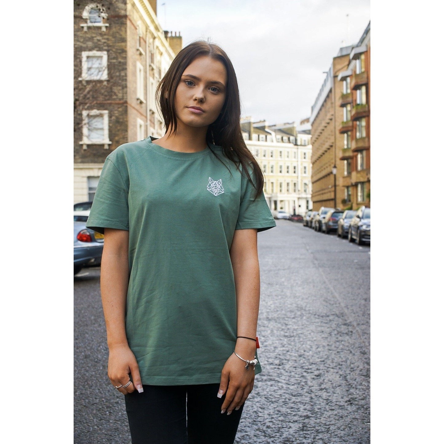 Signature Logo Green T-shirt