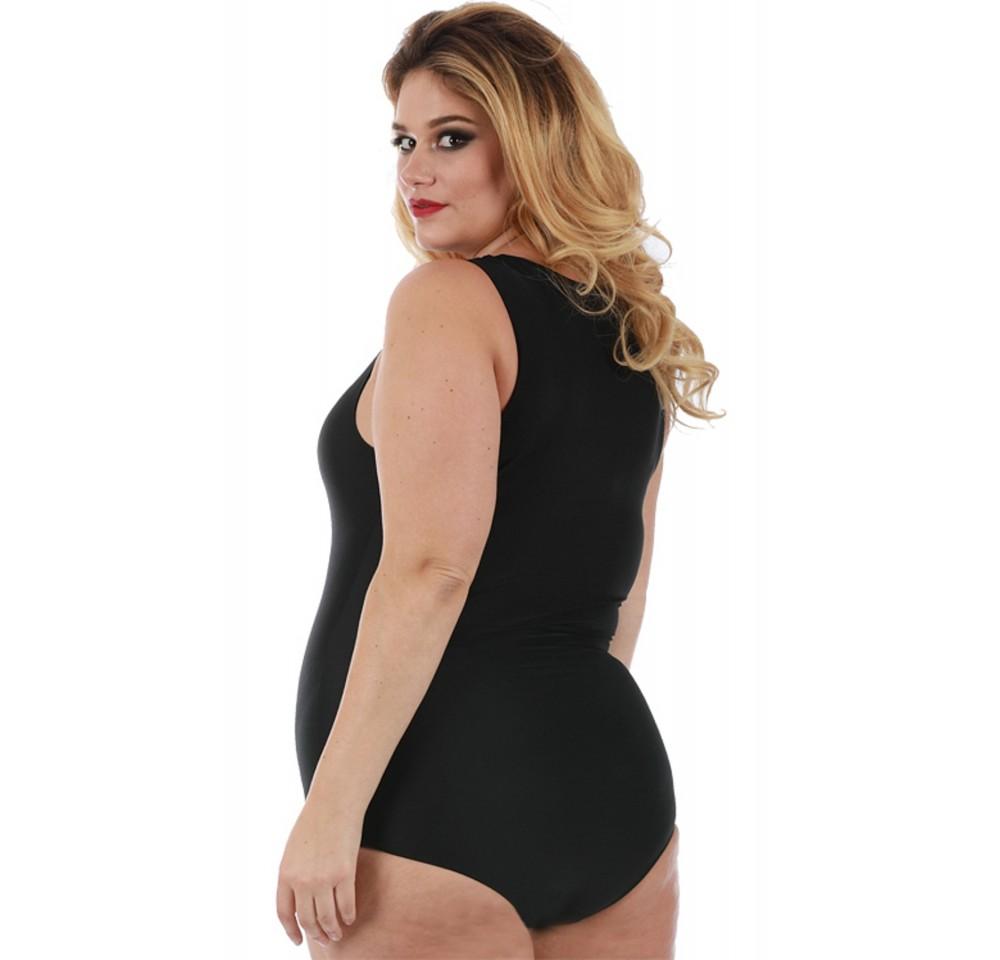 InstantFigure Tank Bodysuit Plus Size Shapewear WB4033C