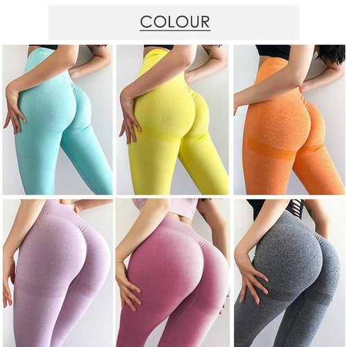 High Waist Seamless Leggings Push Up Leggings Sport Women Fitness