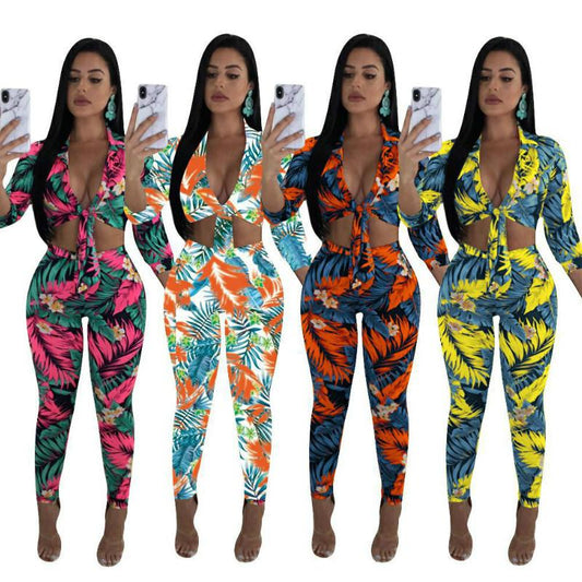 Plus Size XXXL New Launch Summer Floral Print Jumpsuit Fashion Women 2