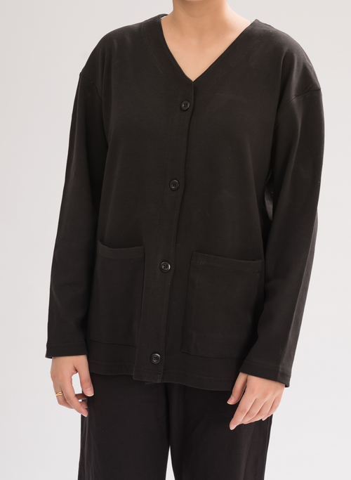 Women's Stylish Cardigan - Black